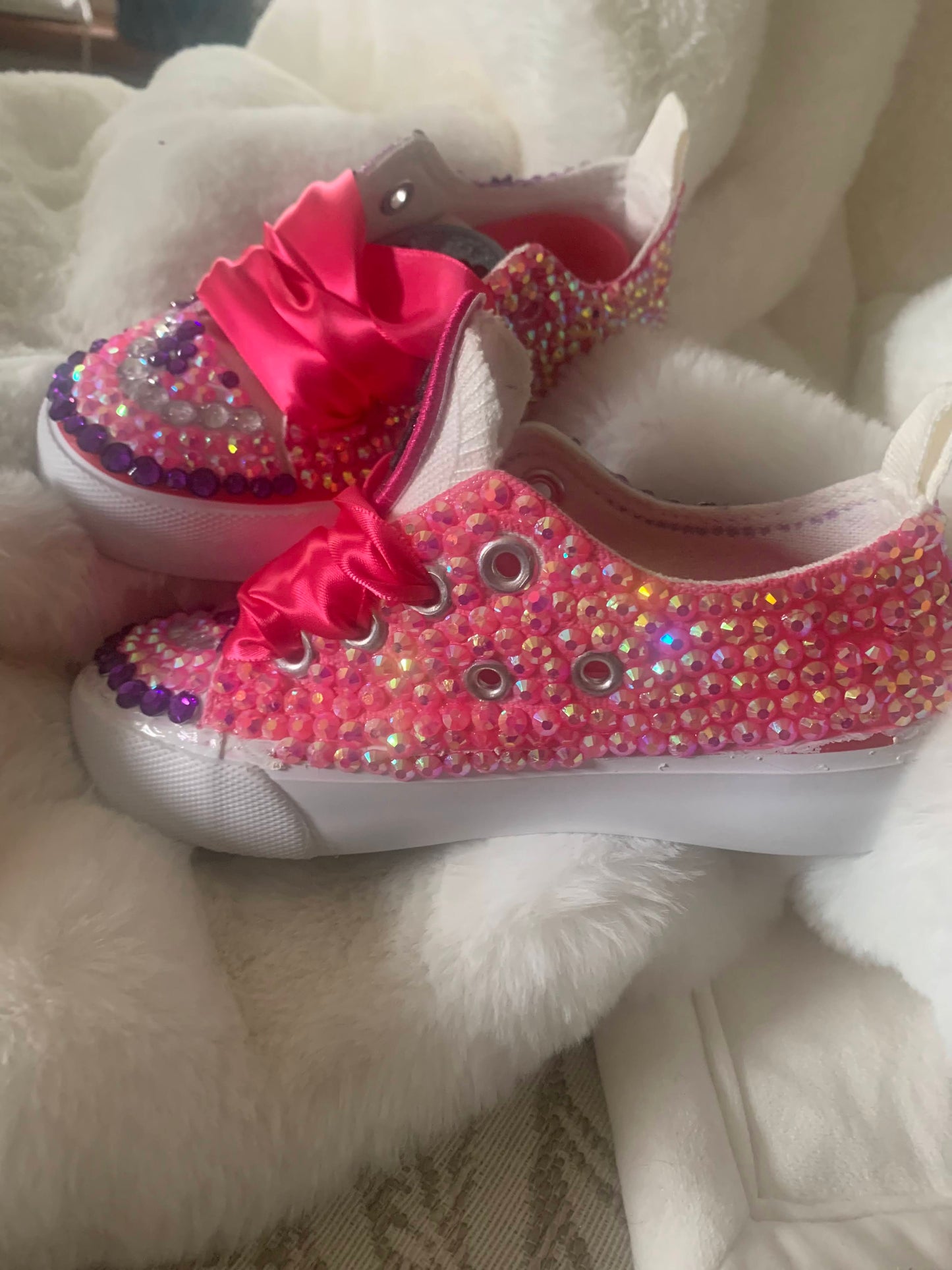 Custom Bling out shoes